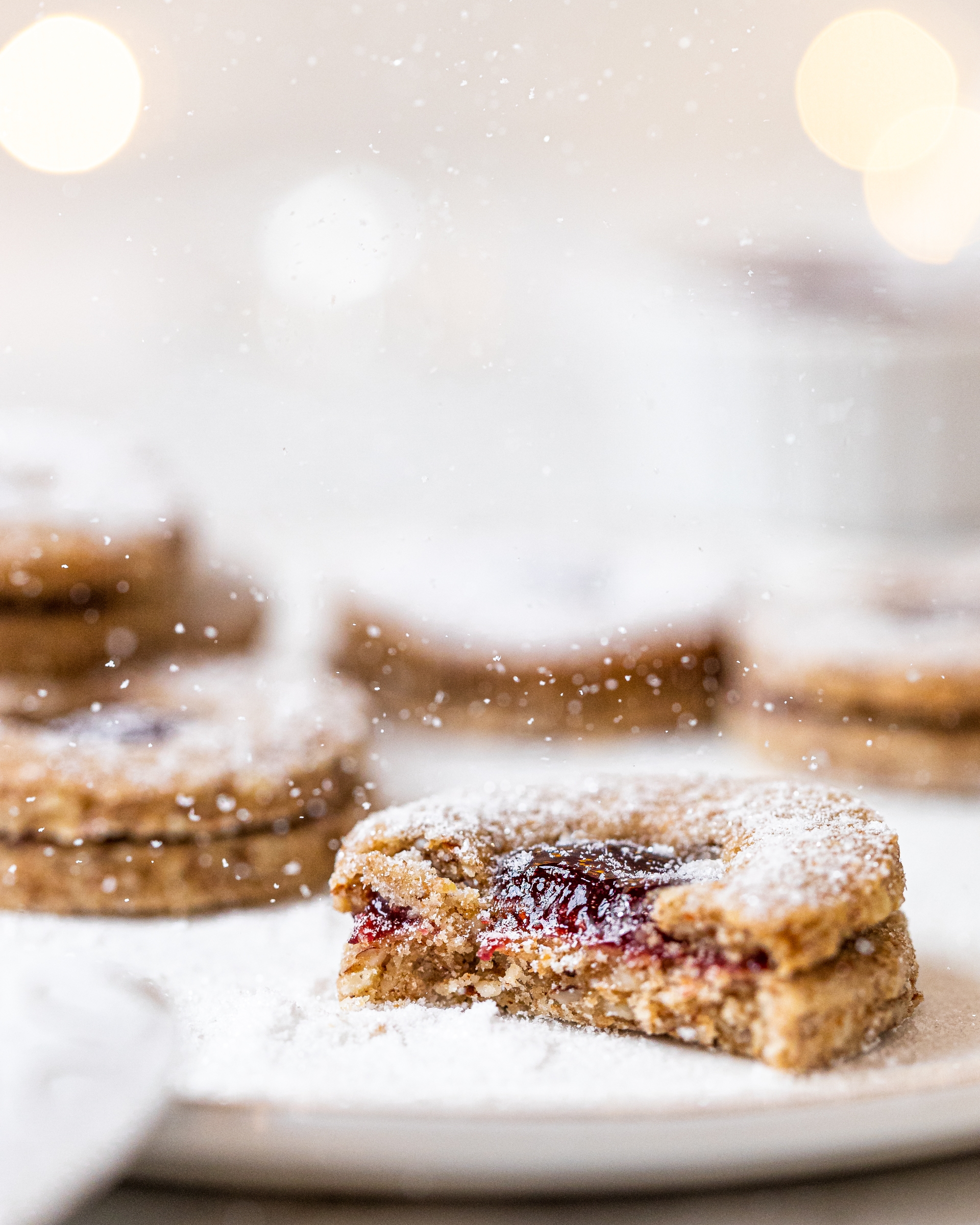 linzer cookies