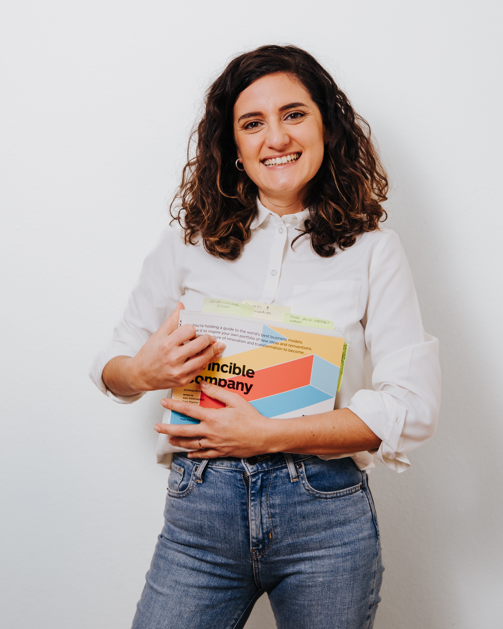 woman books