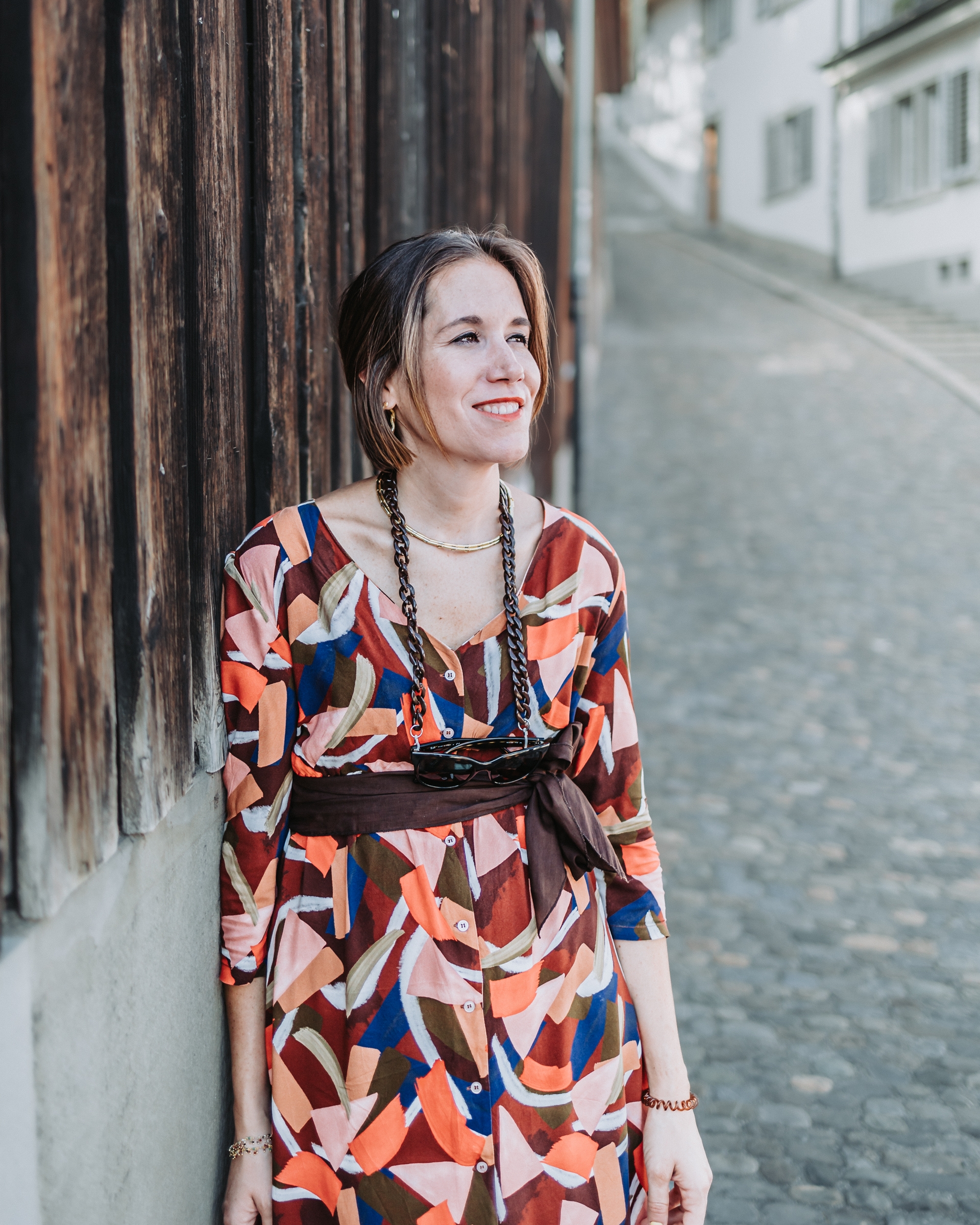 frau in niederdorf zurich