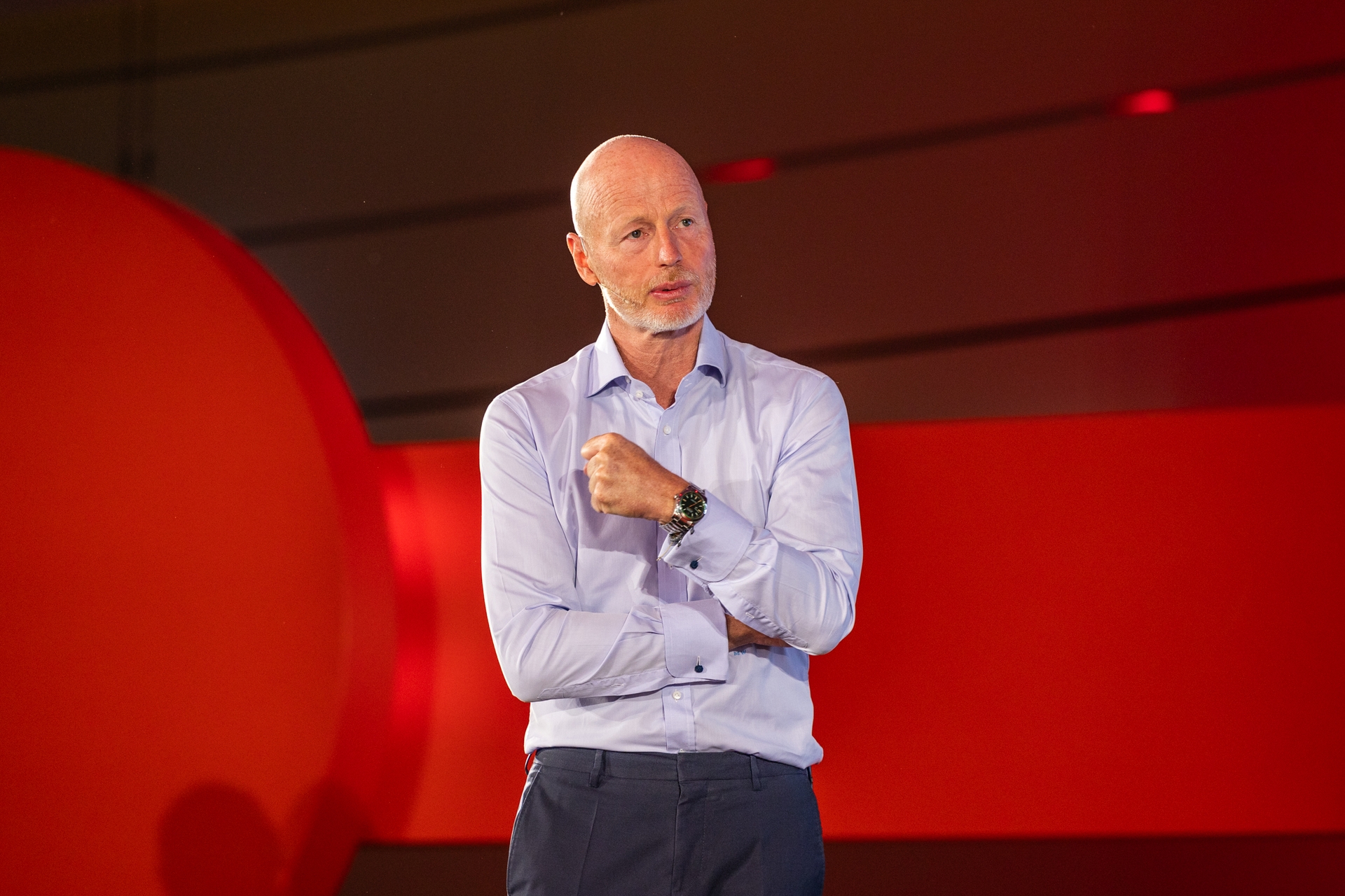 mark walder on stage