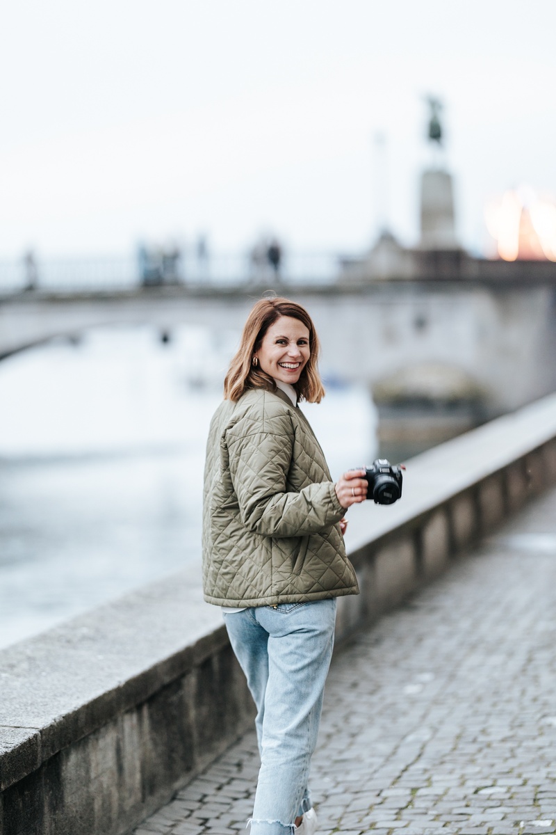 Liliana Lafranchi mit Kamera