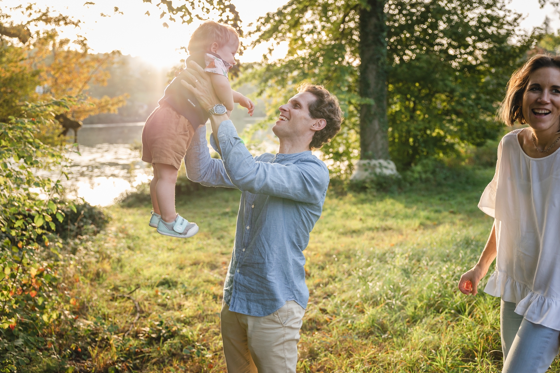 familie vater sohn