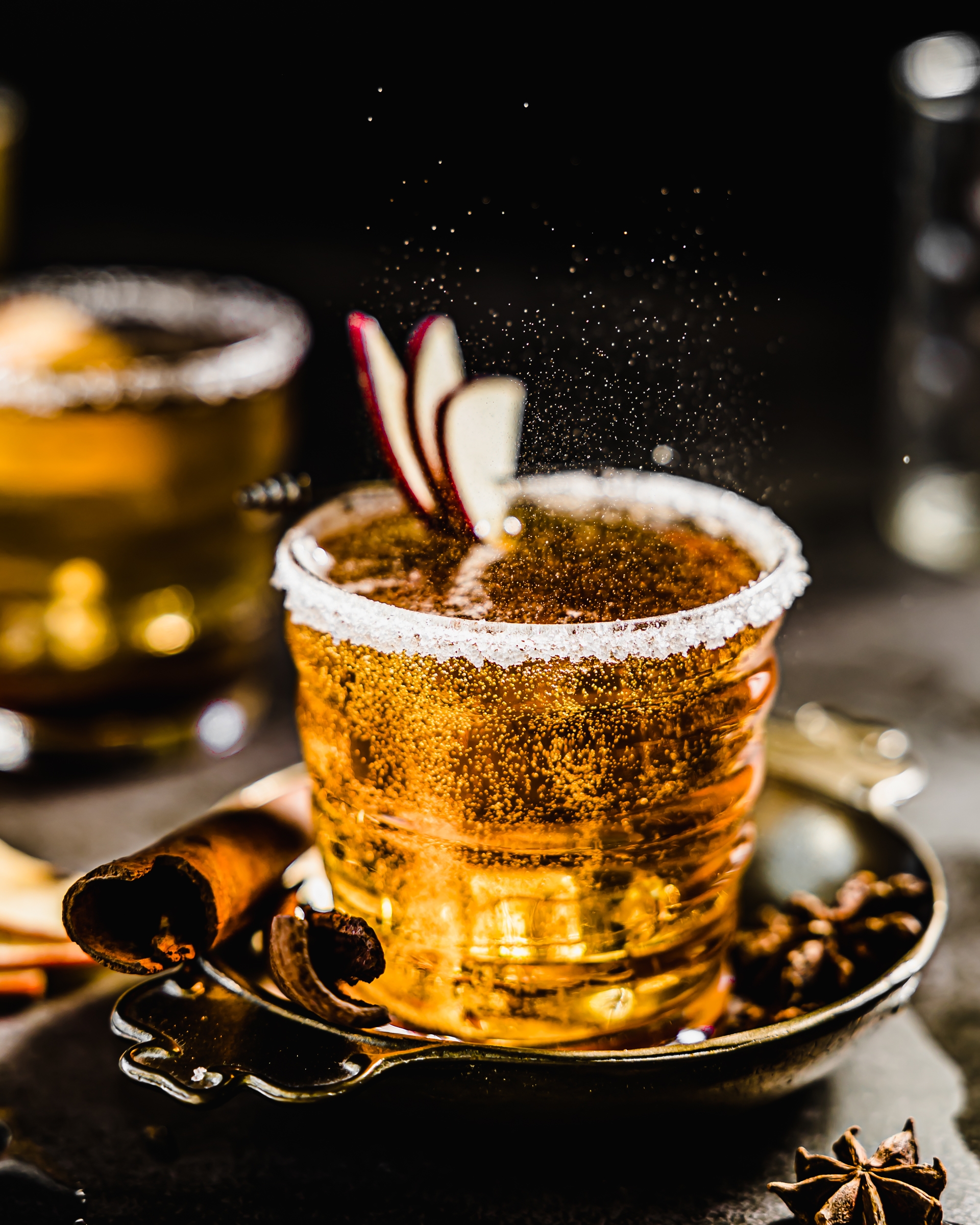 apple rum drink