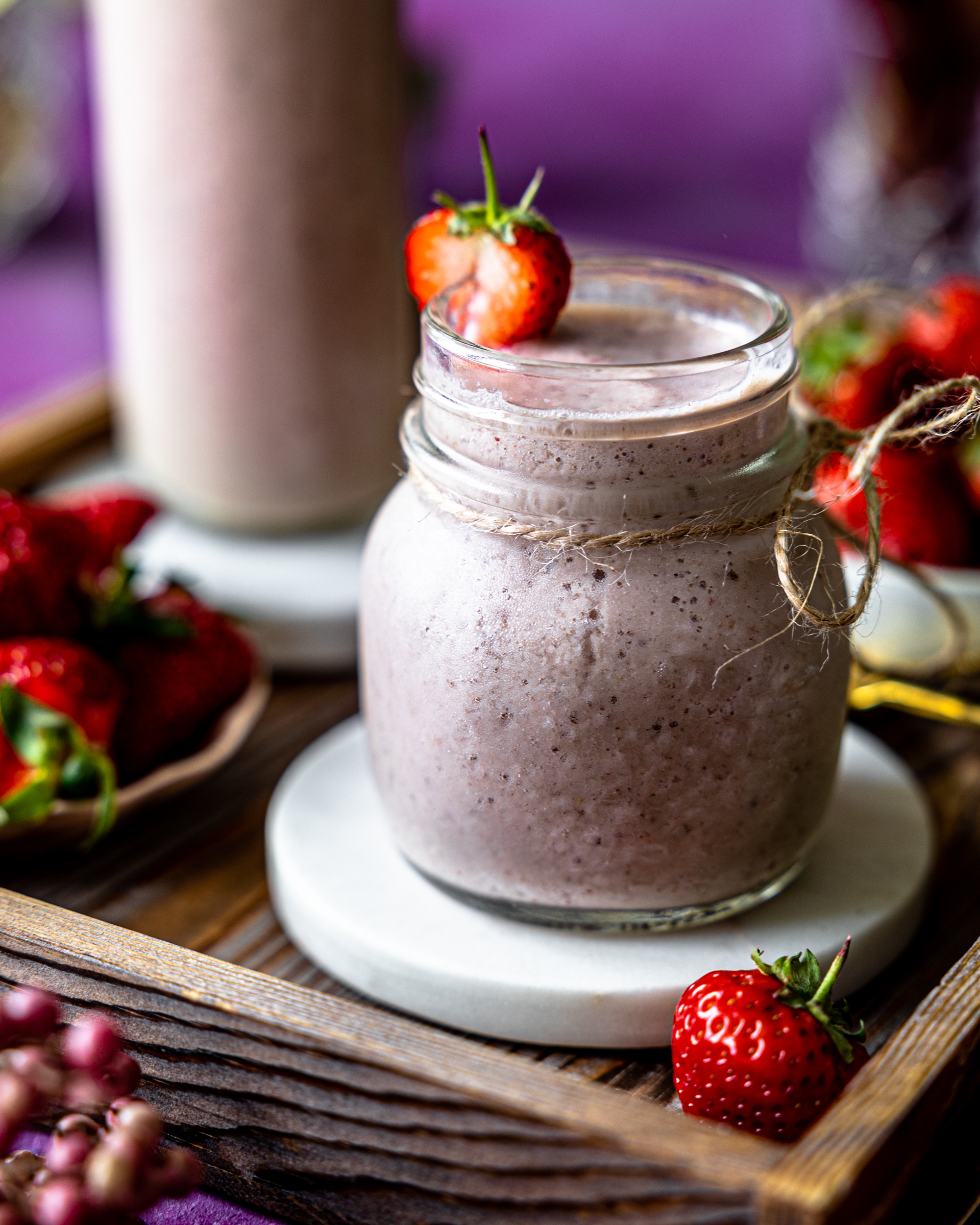 Rhubarb&Strawberry Smoothie